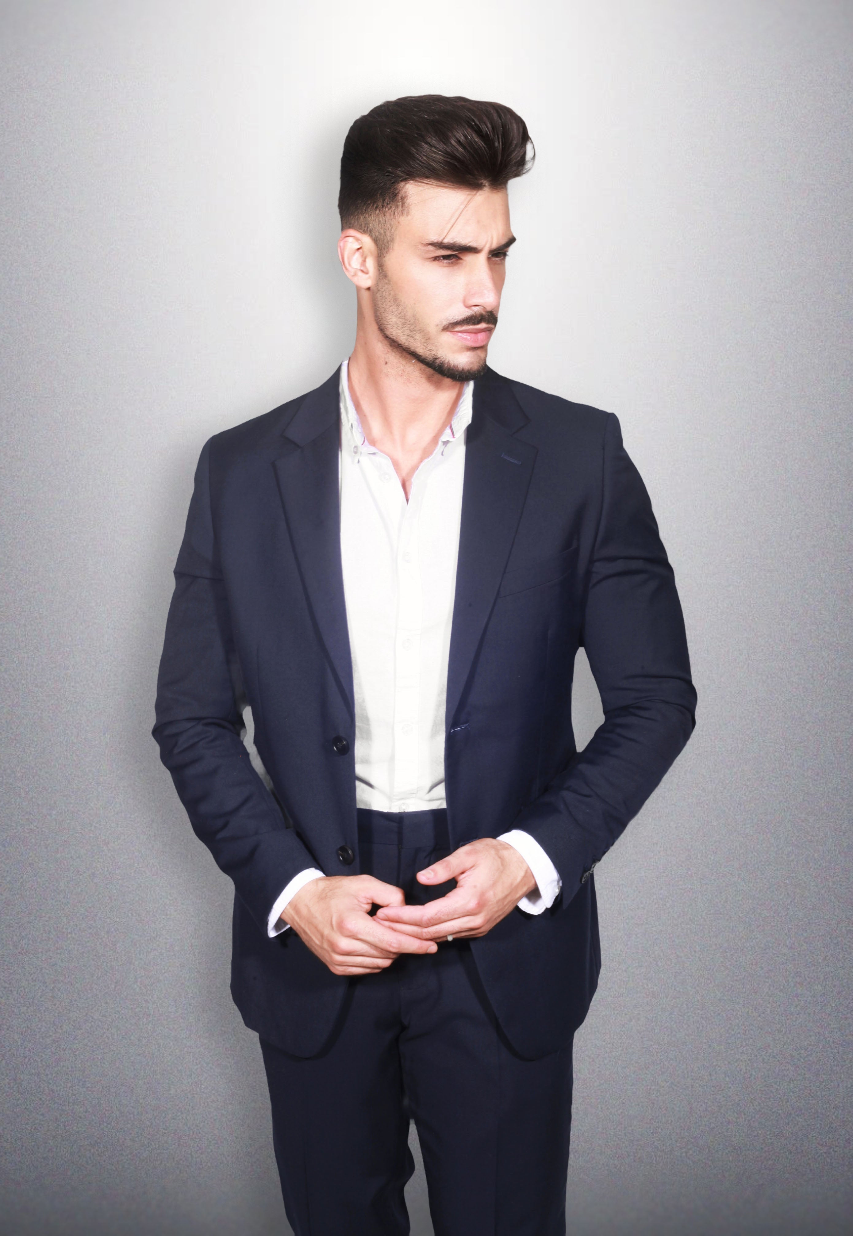 FATO REGULAR FIT AZUL MARINHO