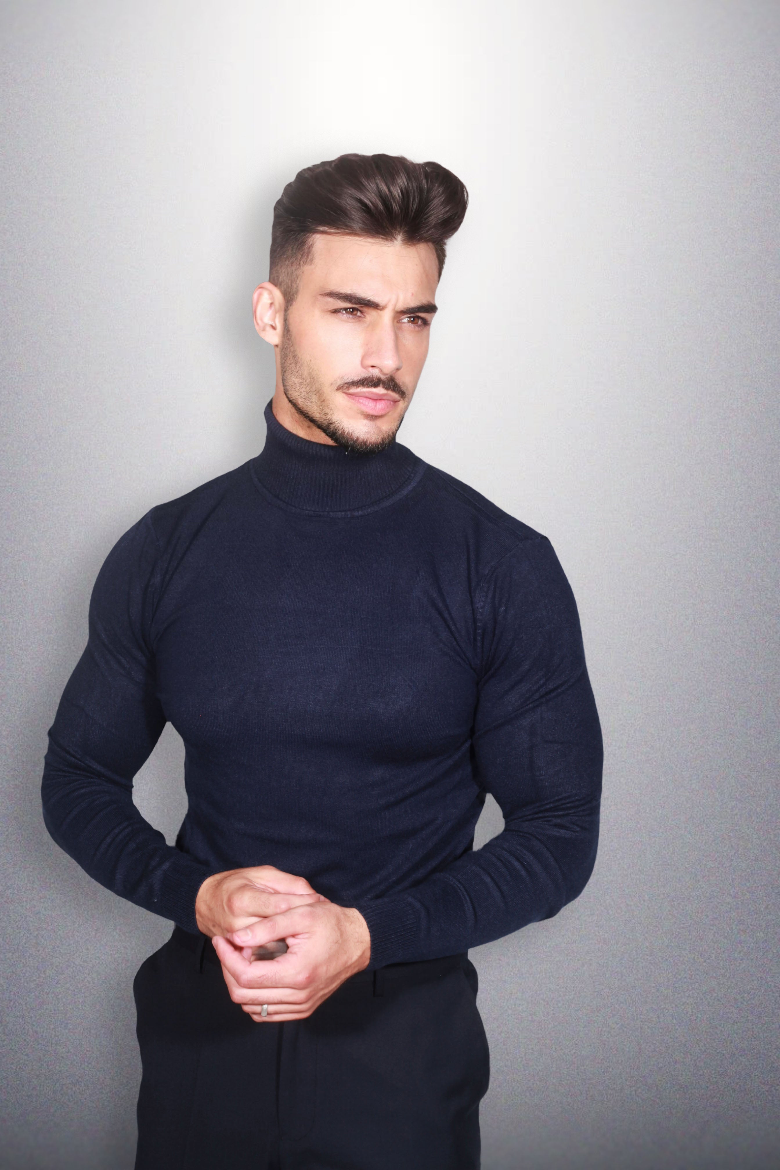 CAMISOLA DE GOLA ALTA