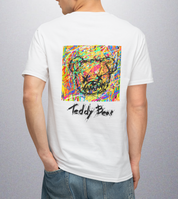Camiseta Casual  para Homens, Gola Redonda,