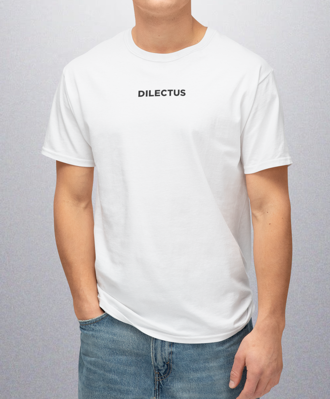 Camiseta Casual  para Homens, Gola Redonda,