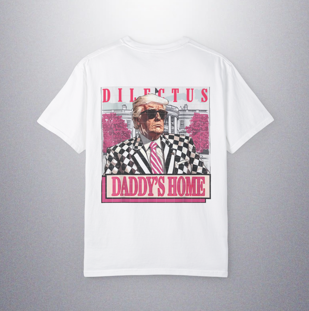 T-shirt  Daddy's Home Camiseta Casual  para Homens, Gola Redonda