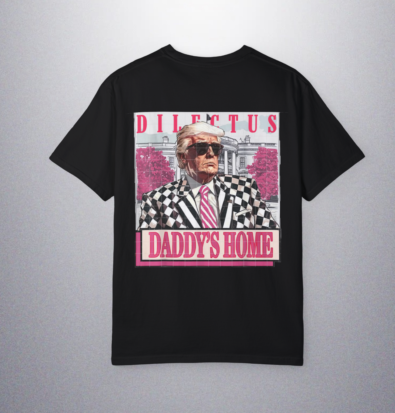 T-shirt  Daddy's Home Camiseta Casual  para Homens, Gola Redonda