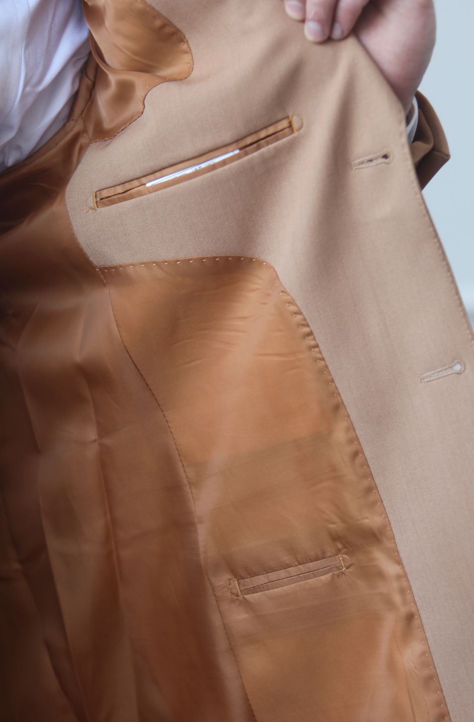 Fato de 2 Peças Camel Elegant