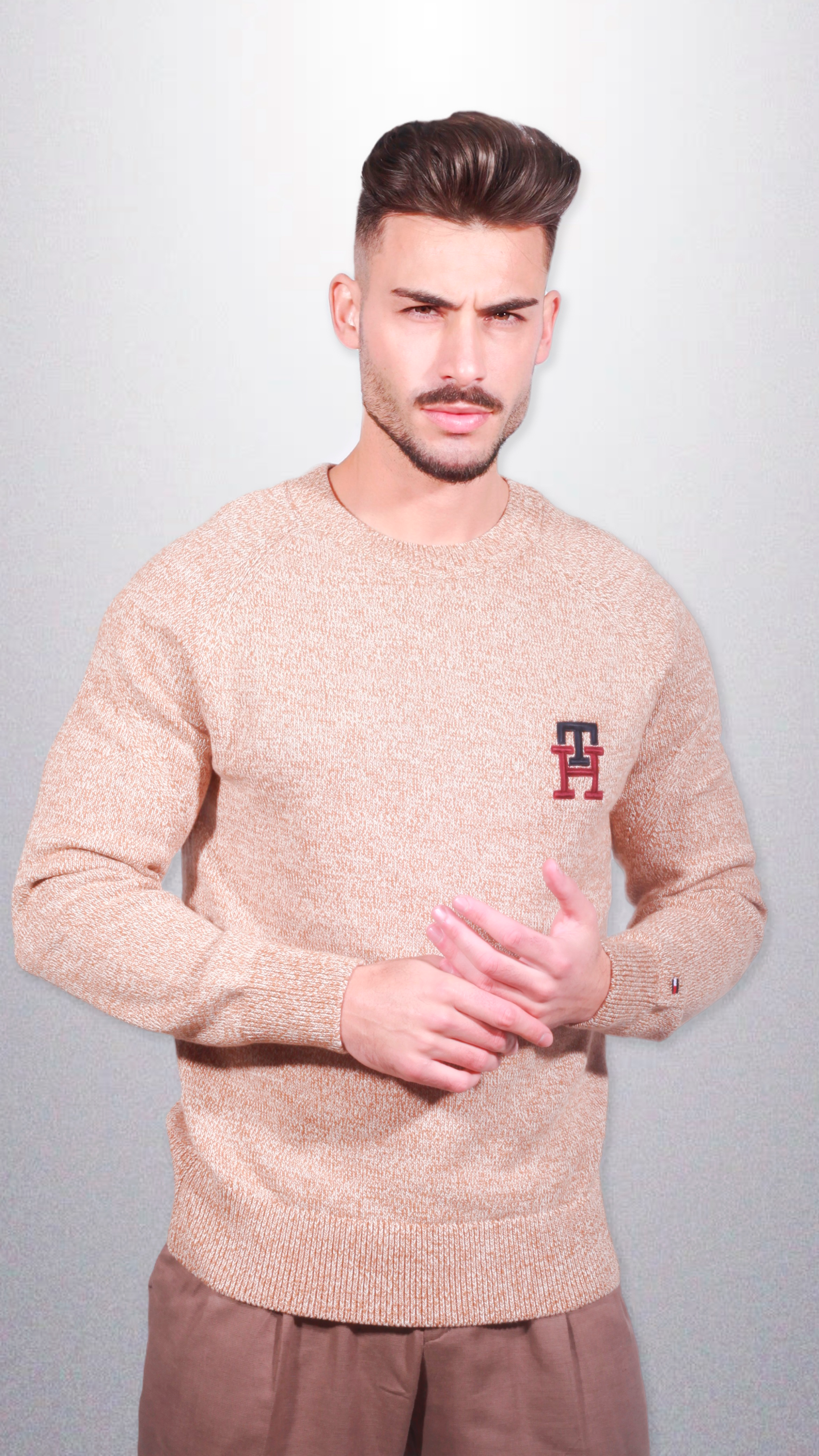 Men's sweater Tommy Hilfiger  DESERT KHAKI