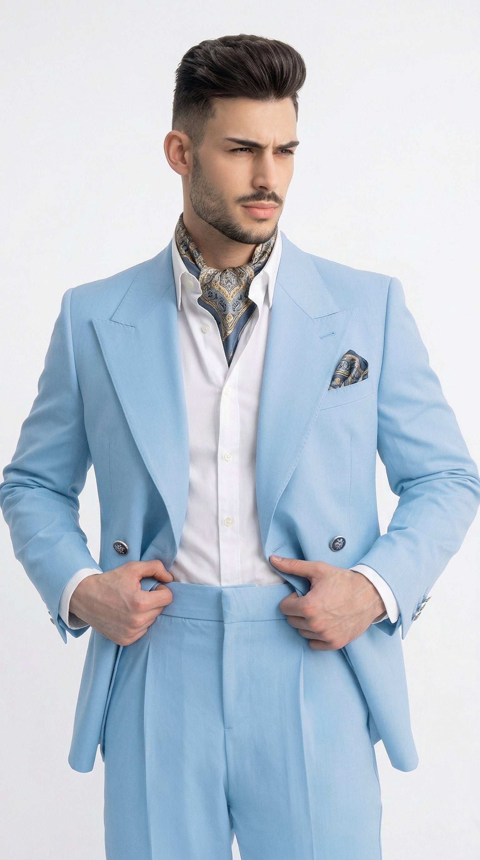 Fato Azul bebe 2 peças 