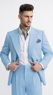 Fato Azul bebe 2 peças 