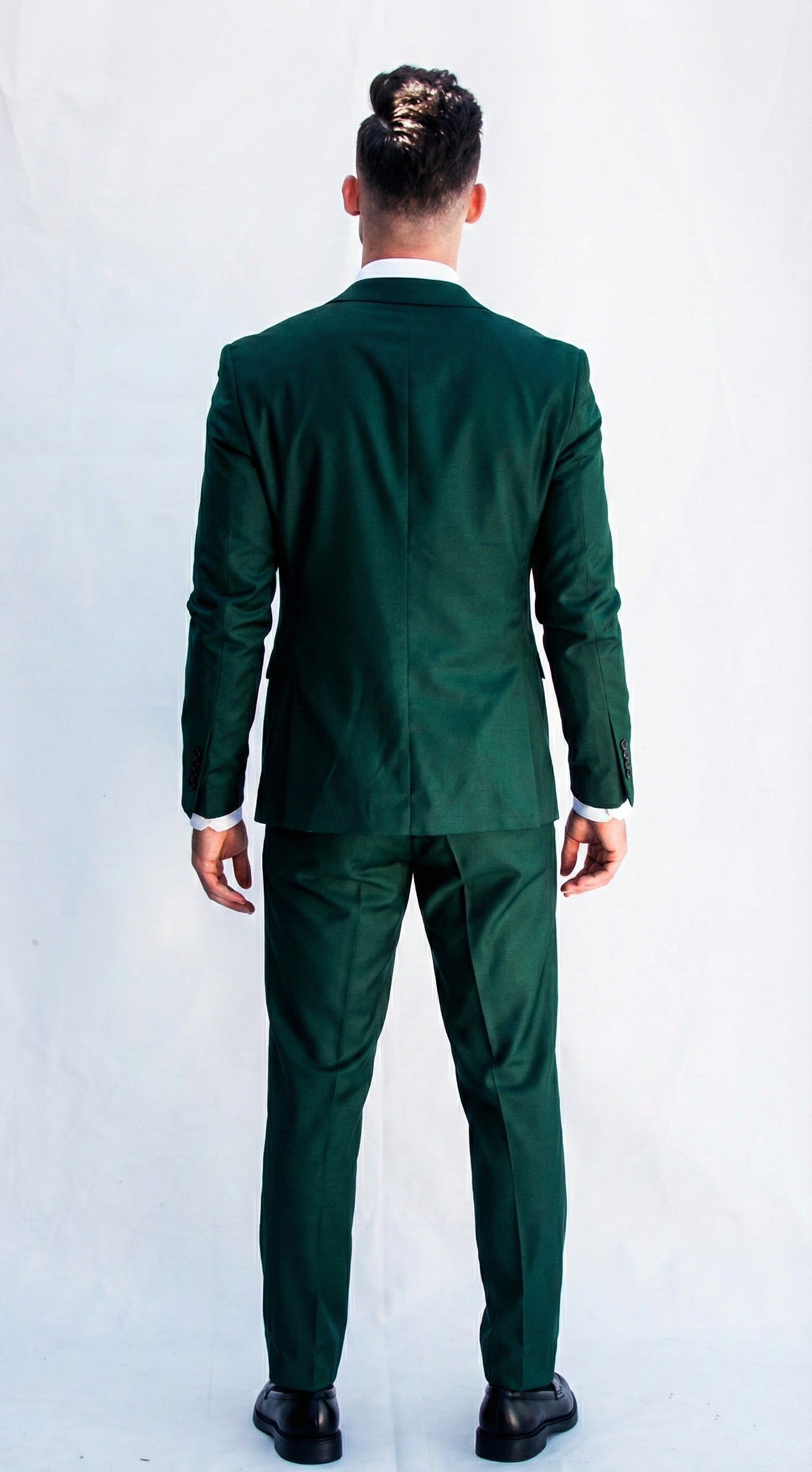 Fato Masculino 3 Peças Verde Escuro