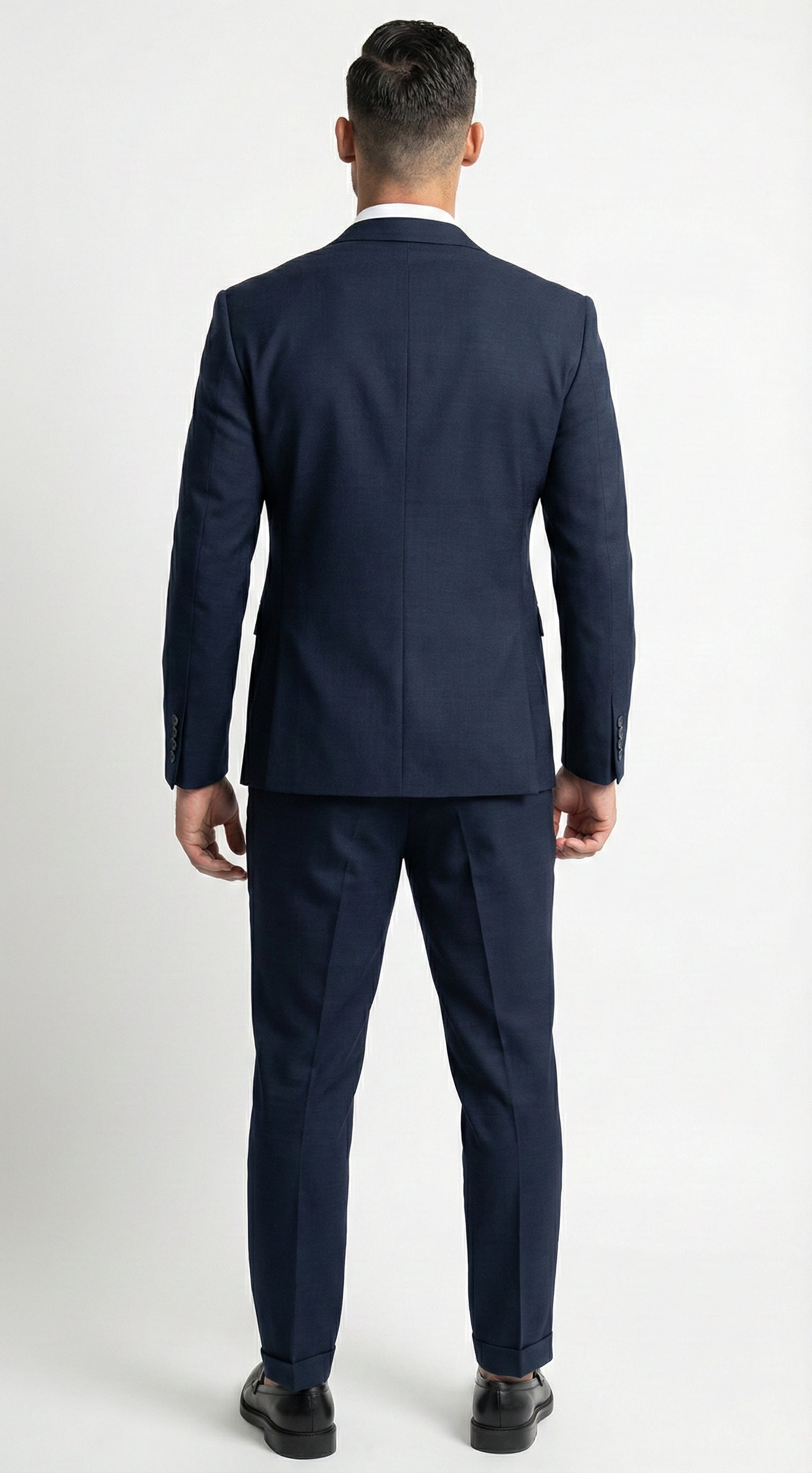Fato Slim Fit 3 Peças - Cor Azul Marinho