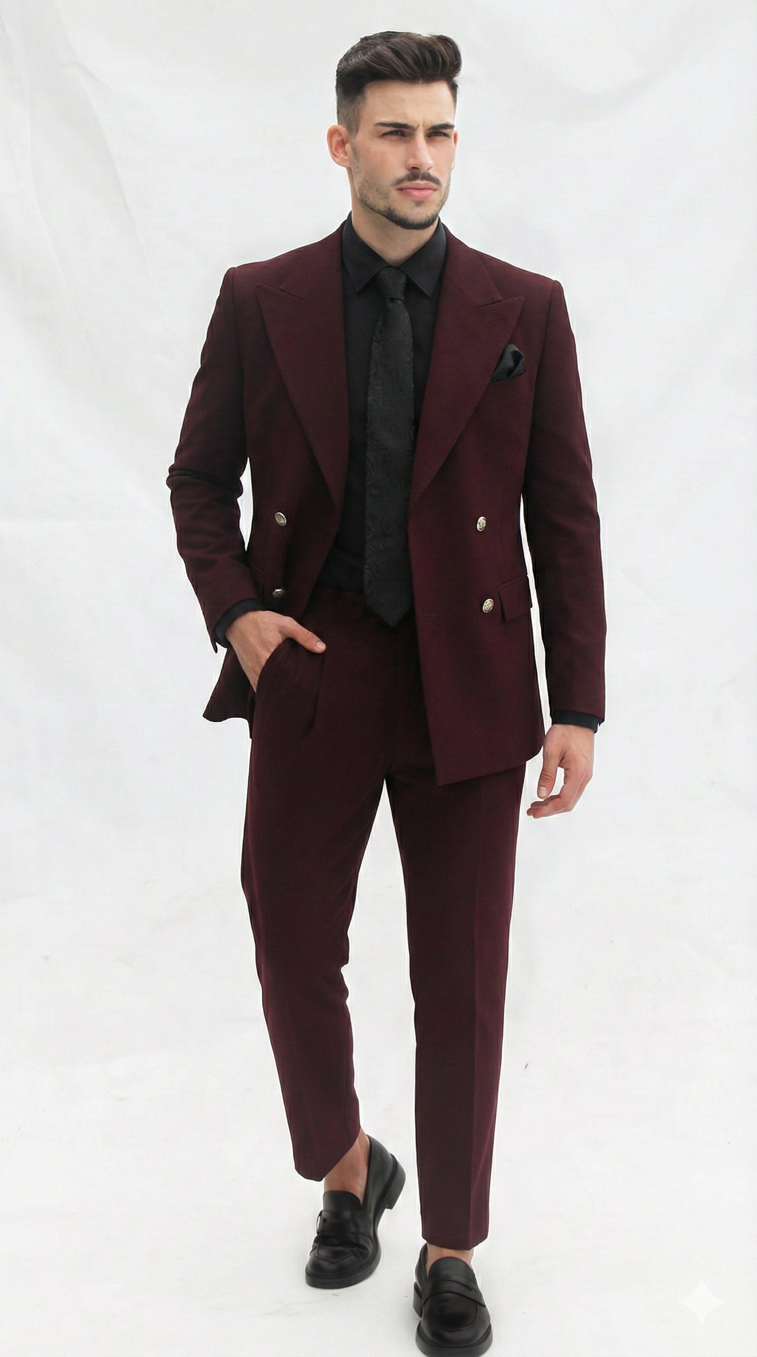 Fato Masculino Cor Mongo – Elegância