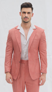 Costume Homme en Lin et Coton - Élégance et Confort Naturel