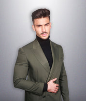 Fato Verde Oliva Regular Fit – Estilo e Versatilidade