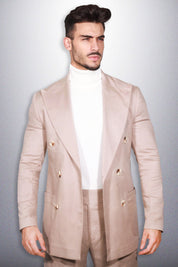 Fato Masculino em Linho e Algodão - Elegância e Conforto Natural