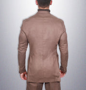 Conjunto Blazer e Calças Masculino - Linho e Algodão