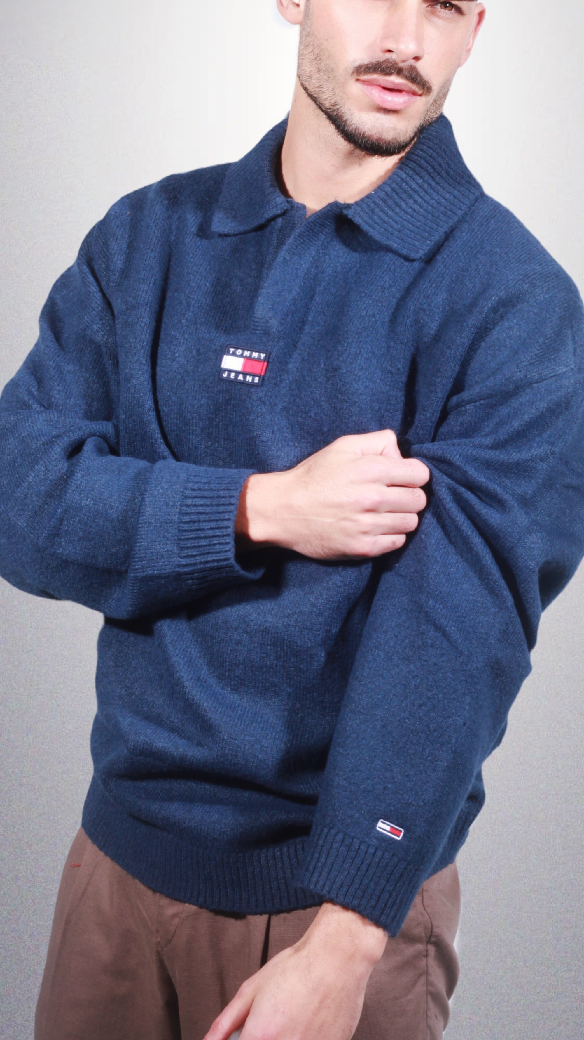 Men's sweater Tommy Jeans Navy
