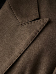 Fato de Duas Peças Dilectus - Lapela Entalhada Marrom