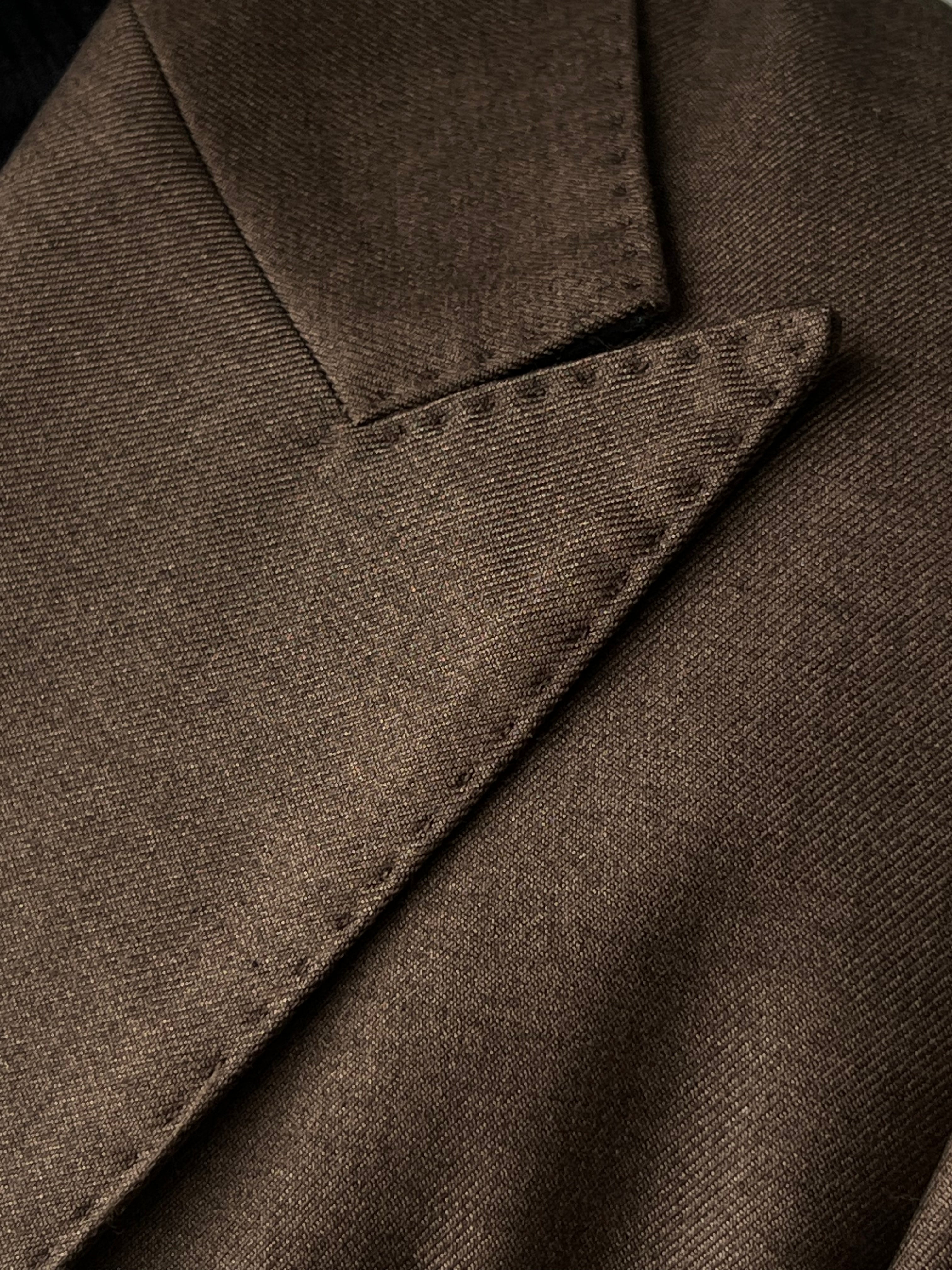 Fato de Duas Peças Dilectus - Lapela Entalhada Marrom