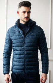 Casaco com Capuz Removível e Forro em Nylon Dilectus