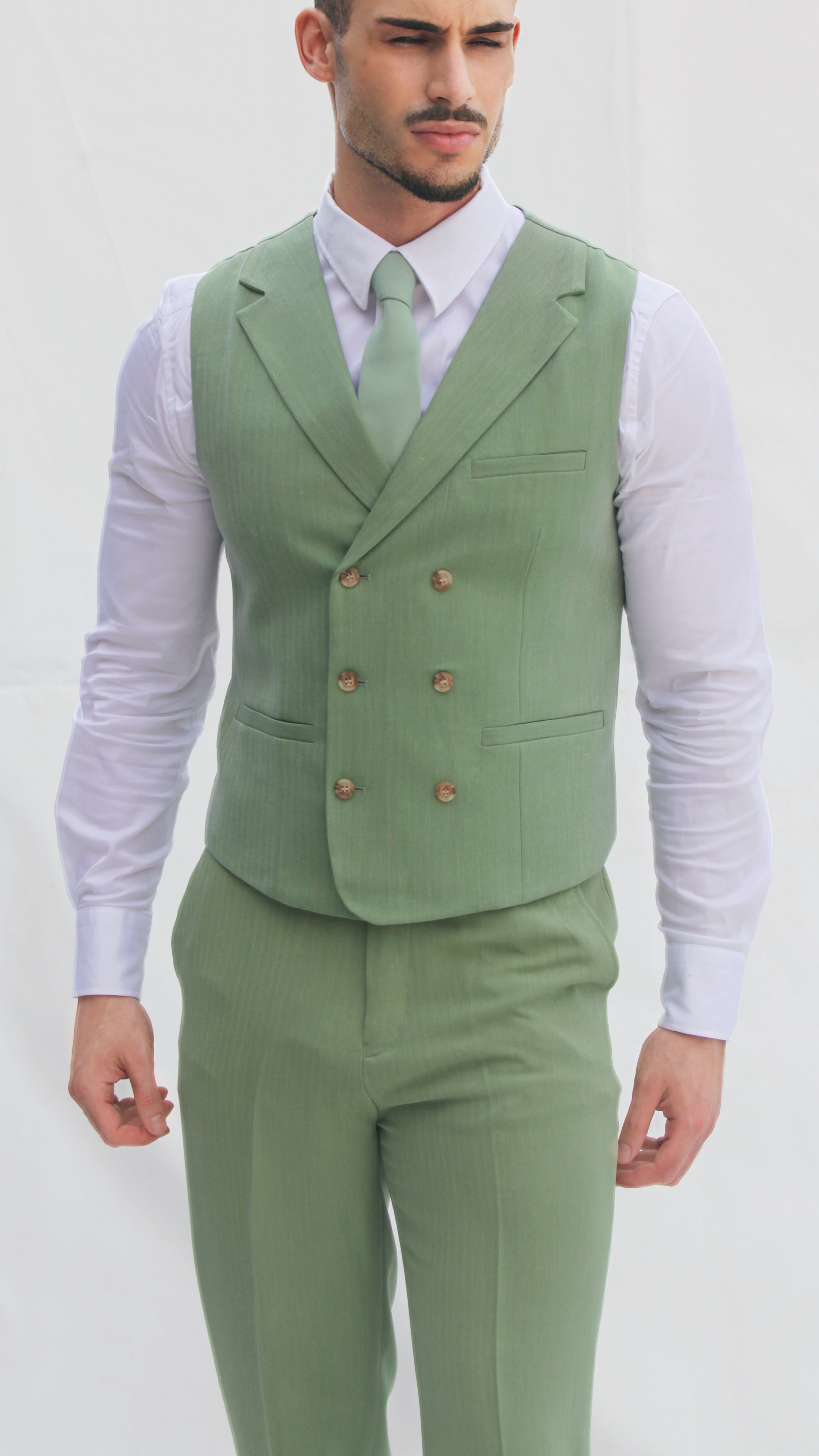 Costume Homme en Lin et Coton - Élégance et Confort Naturel