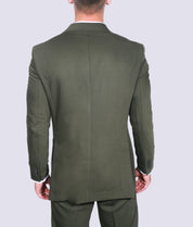 Fato Verde Oliva Regular Fit – Estilo e Versatilidade