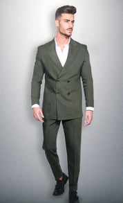 Fato Verde Oliva Regular Fit – Estilo e Versatilidade