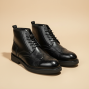 Botas Brogue - arranjo artístico