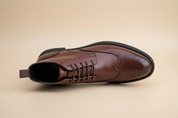 Botas Brogue - Vista Lateral Interna