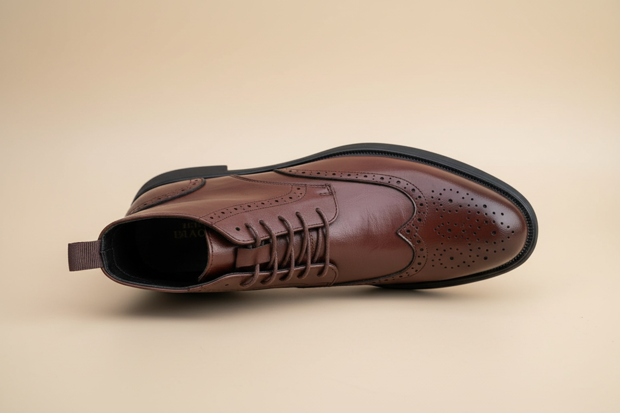 Botas Brogue - Vista Lateral Interna