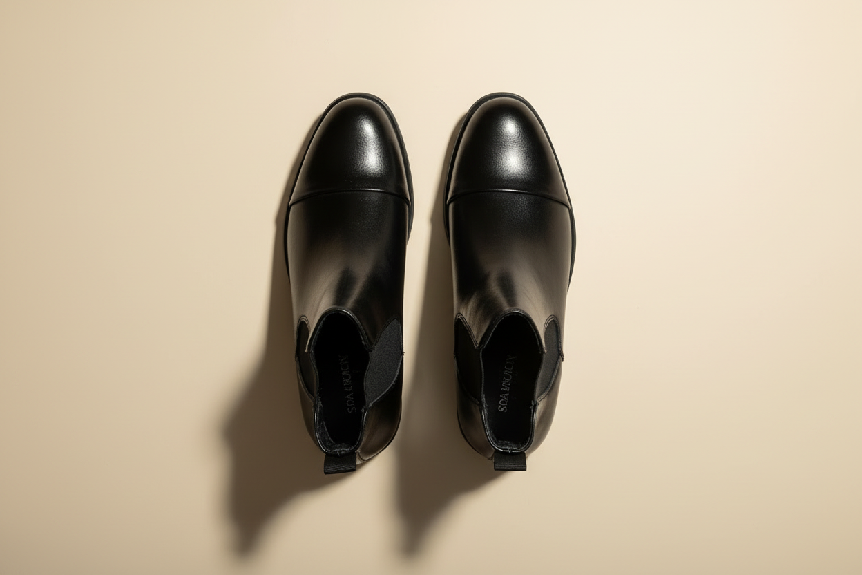 Botas Chelsea - vista de cima