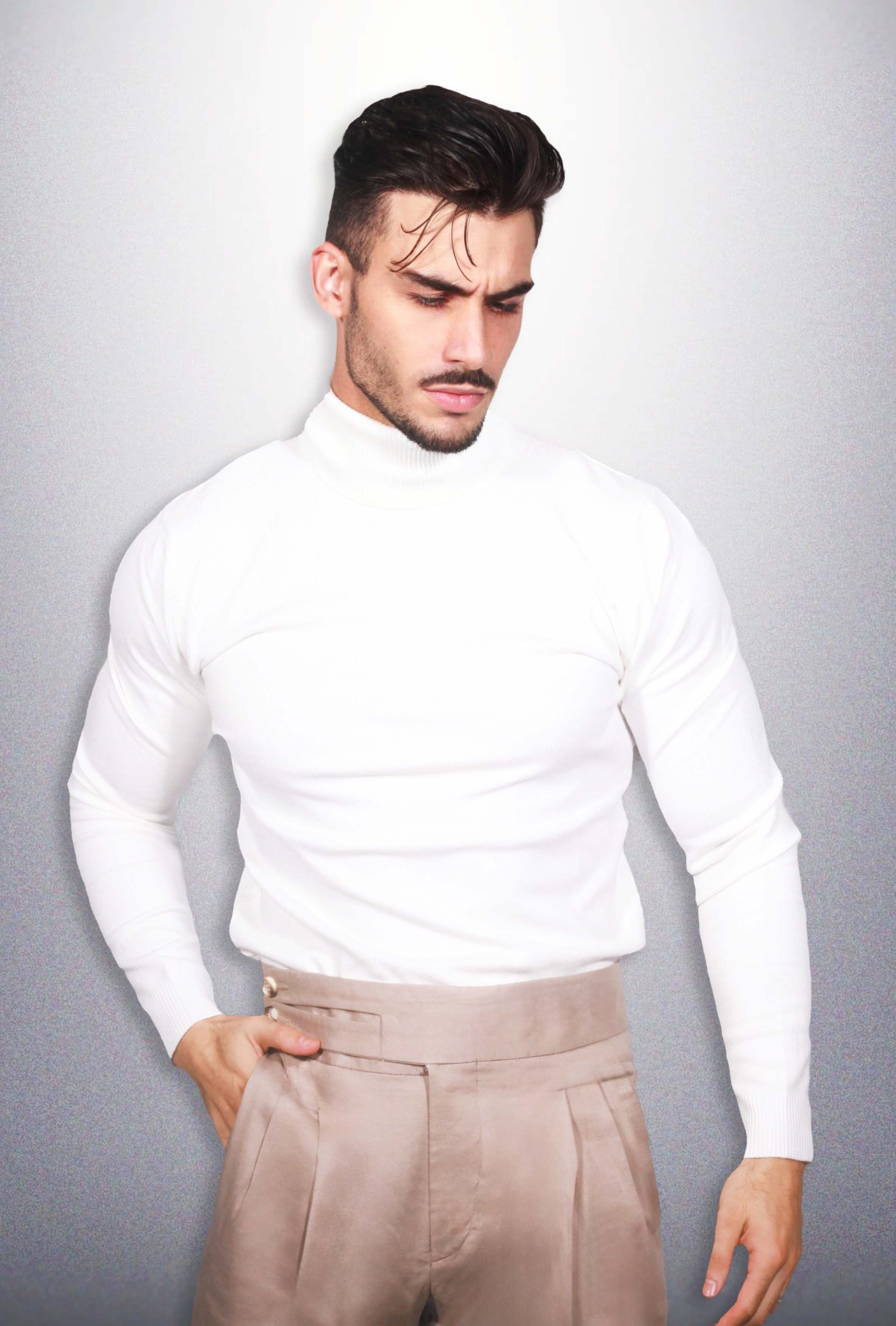 CAMISOLA DE GOLA ALTA