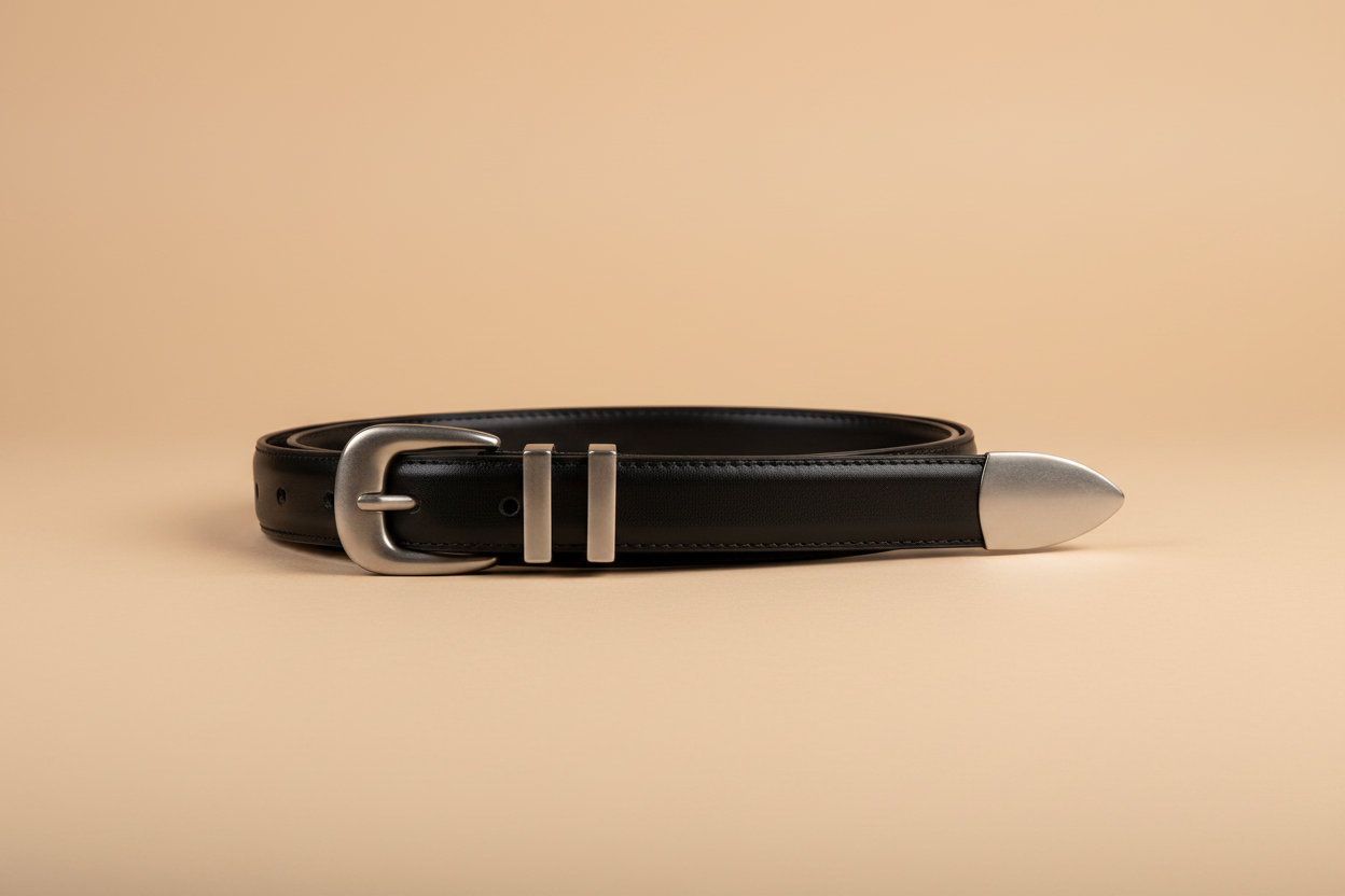 Cinto Preto — Horizontal Elegante