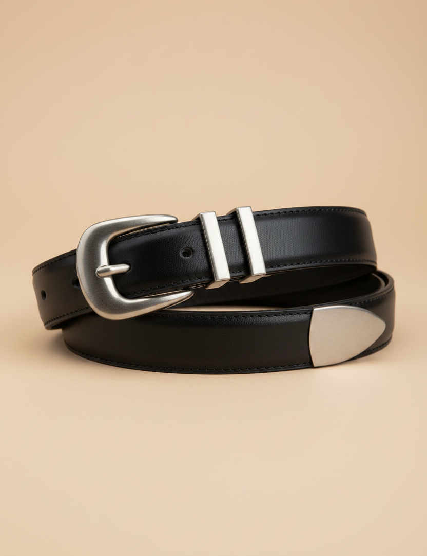 Cinto Preto — Vertical Fivela