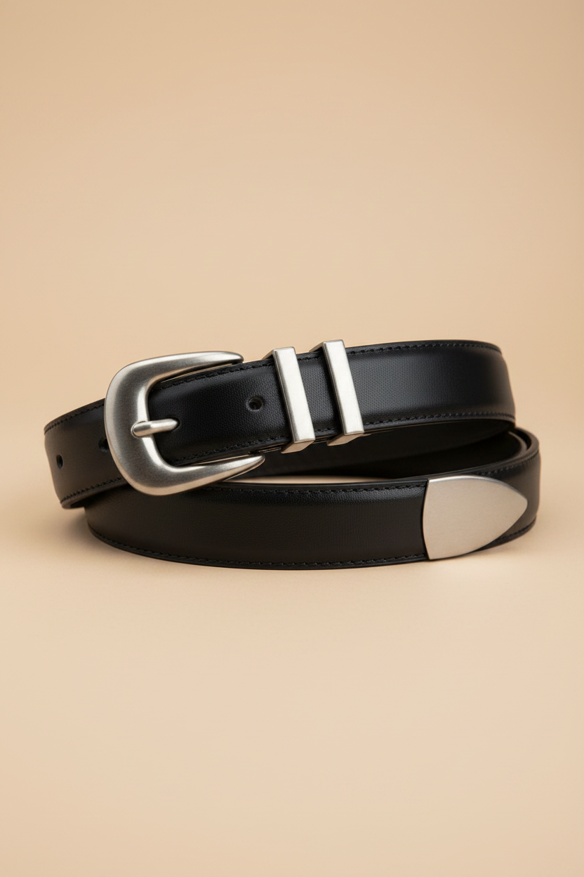 Cinto Preto — Vertical Fivela