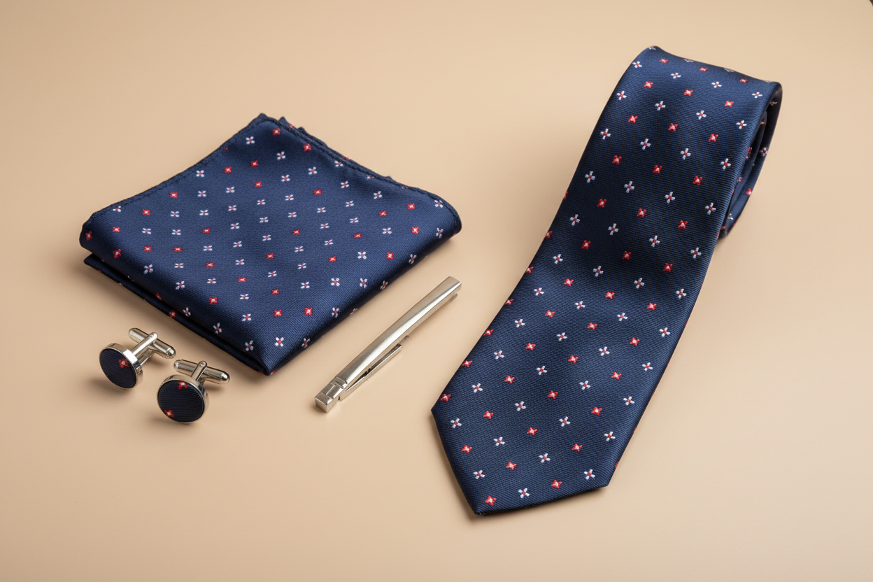 Conjunto azul royal sem caixa
