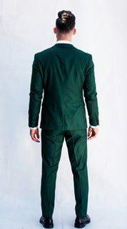 Fato Masculino 3 Peças Verde Escuro | Dilectus