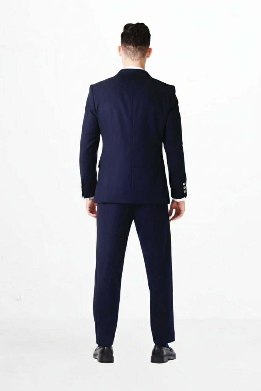 Fato Masculino Azul Marinho Trespasse | Dilectus