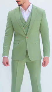 Fato Masculino Verde Tea de 3 Peças | Dilectus