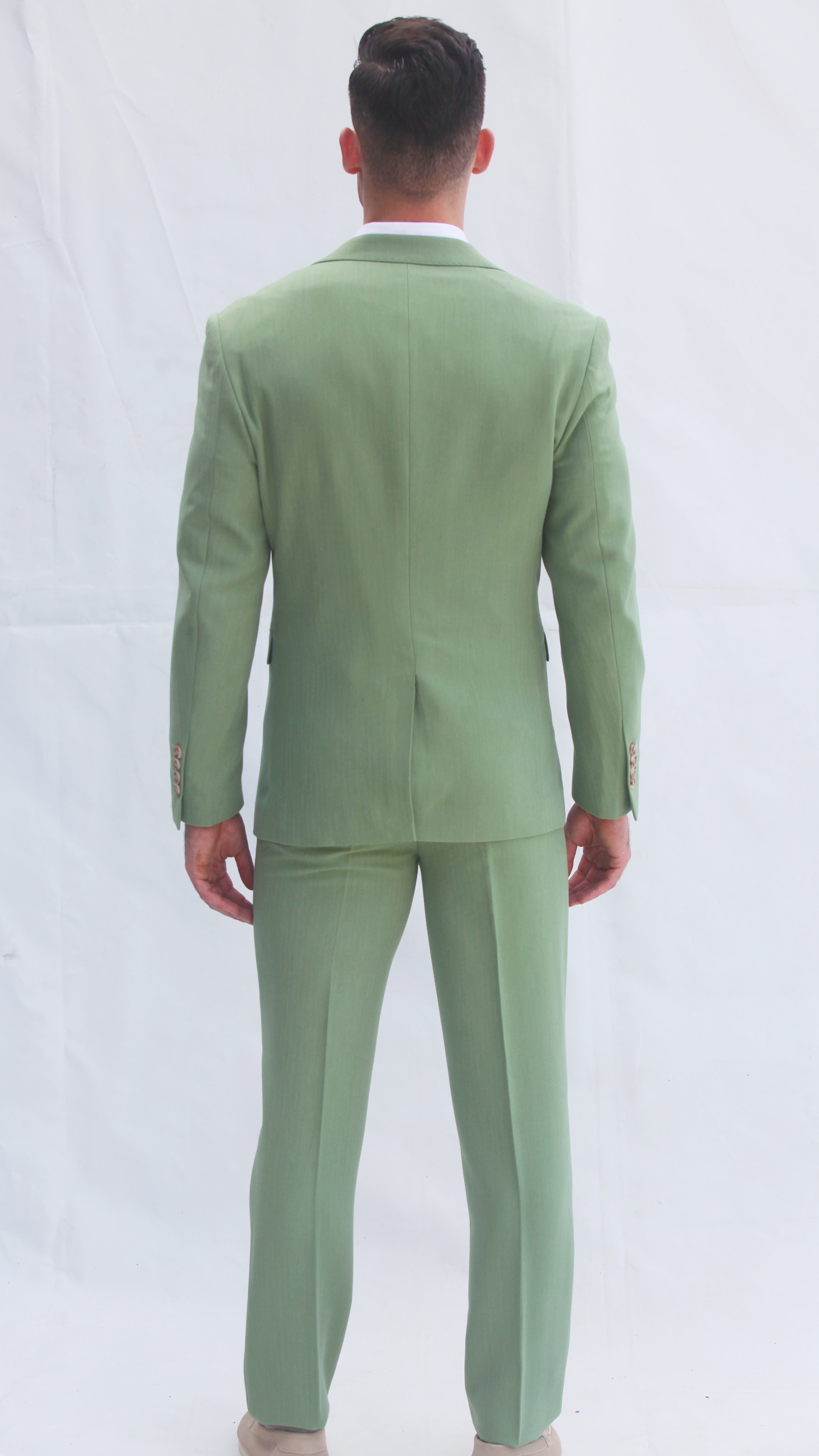 Fato Masculino Verde Tea de 3 Peças | Dilectus