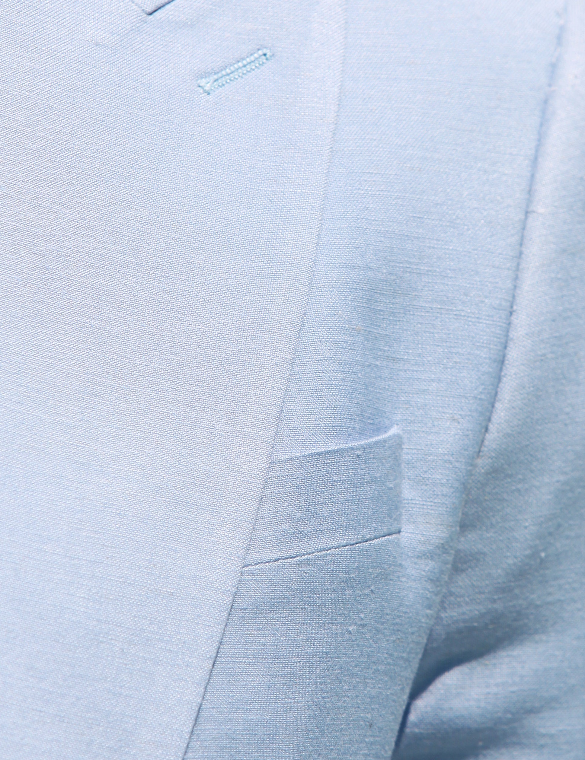 Fato Slim Azul Turquesa em Linho & Rayon Premium | Dilectus