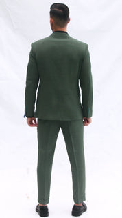 Fato Verde Oliva Elegante Slim Fit | Dilectus