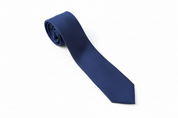 Gravata azul marinho - curva sofisticada