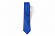 Gravata azul royal - flat lay overhead