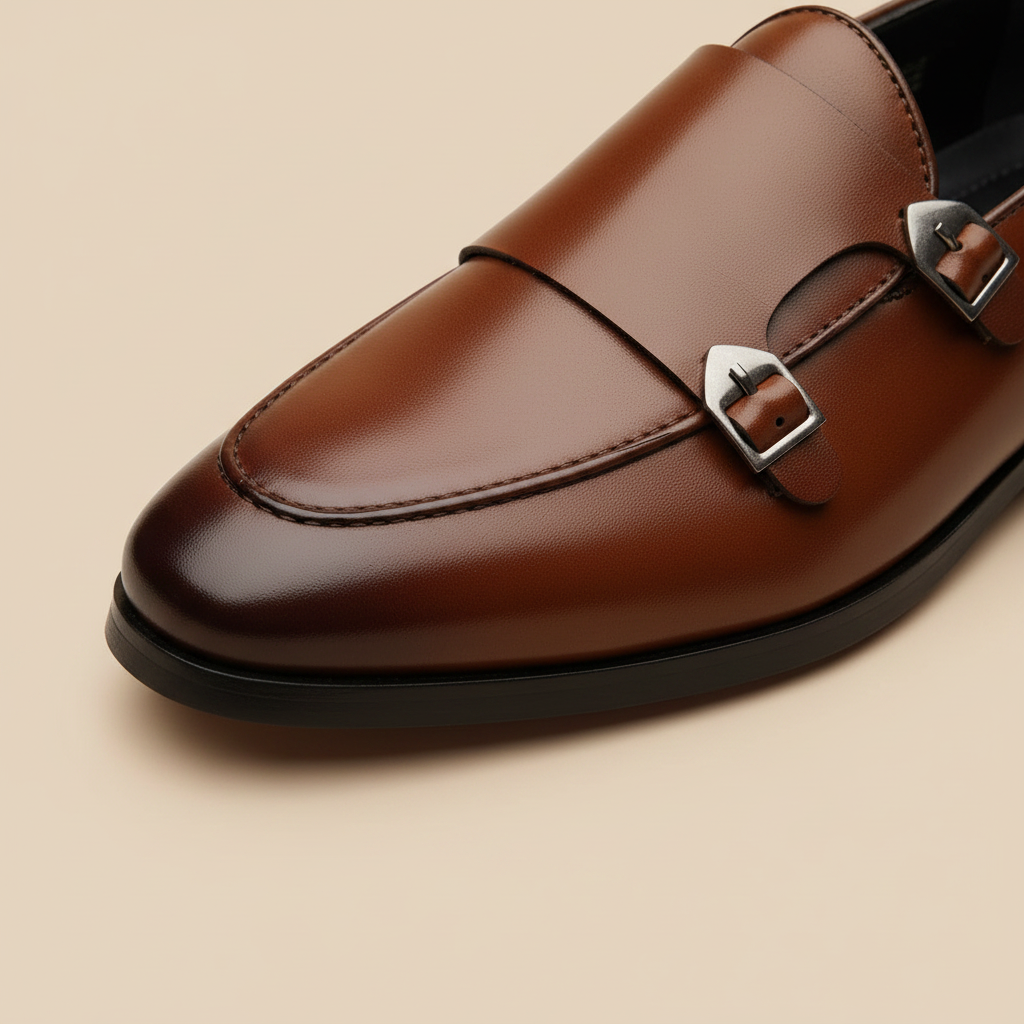 Loafer Castanho — Detalhe Bico