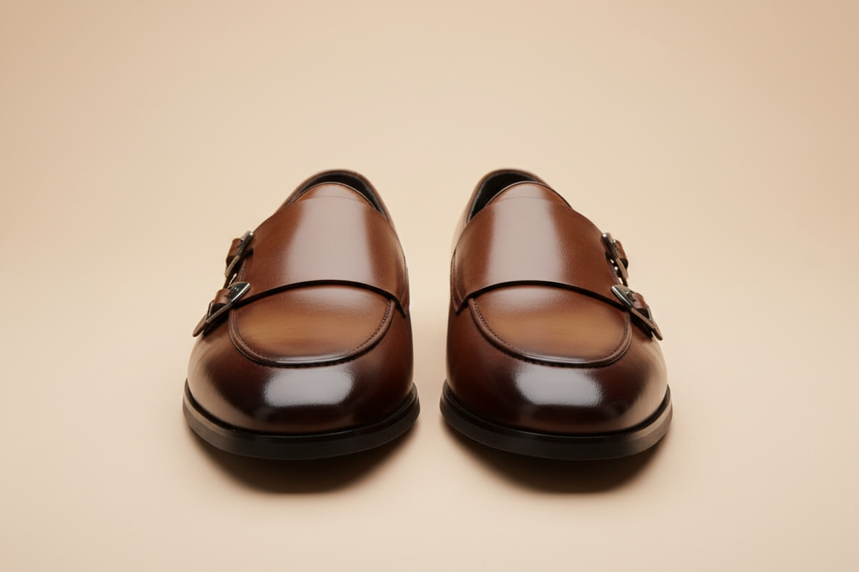 Loafer Castanho — Ângulo Baixo