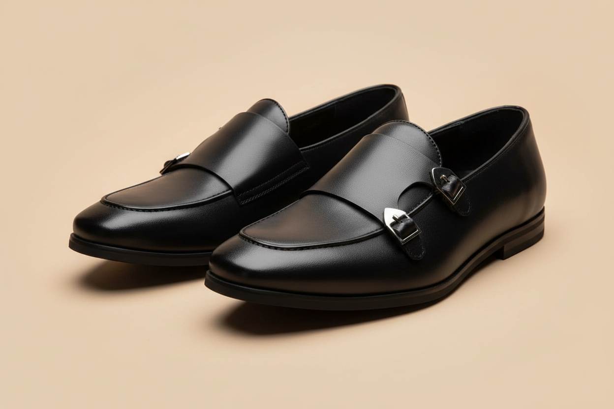 Loafer Fivela — Ângulo Baixo