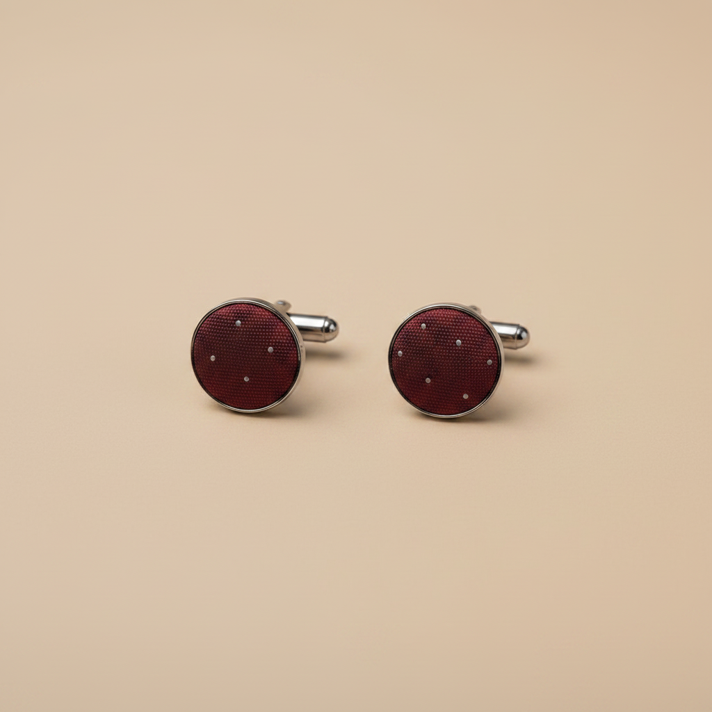 Macro botões bordeaux bolas — bege elegante