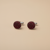 Macro botões bordeaux bolas — bege elegante