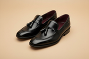 Par mocassins tassel preto — 3/4
