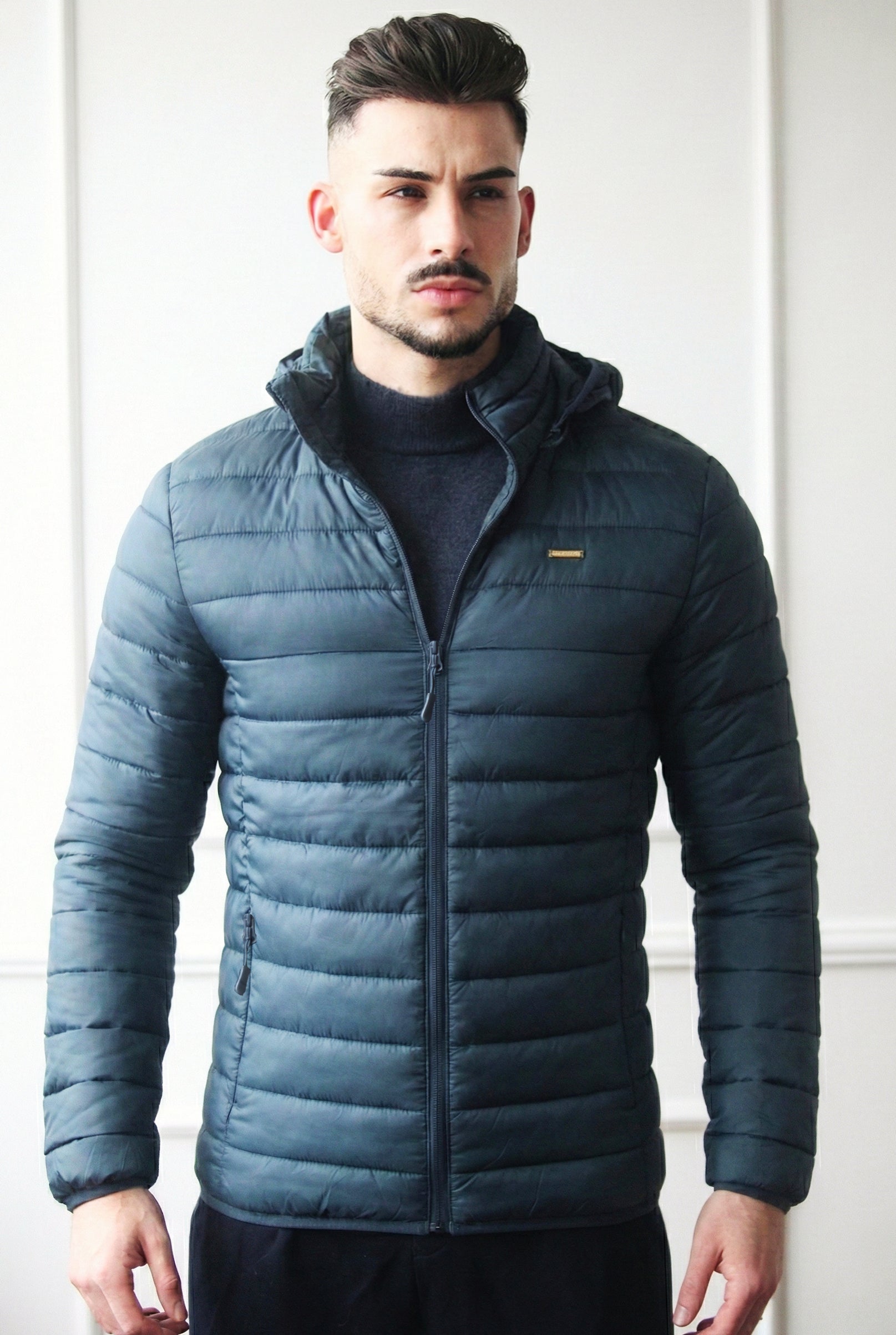 Casaco com Capuz Removível e Forro em Nylon Dilectus