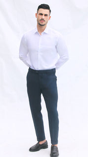 Camisa Clássica de Algodão Premium