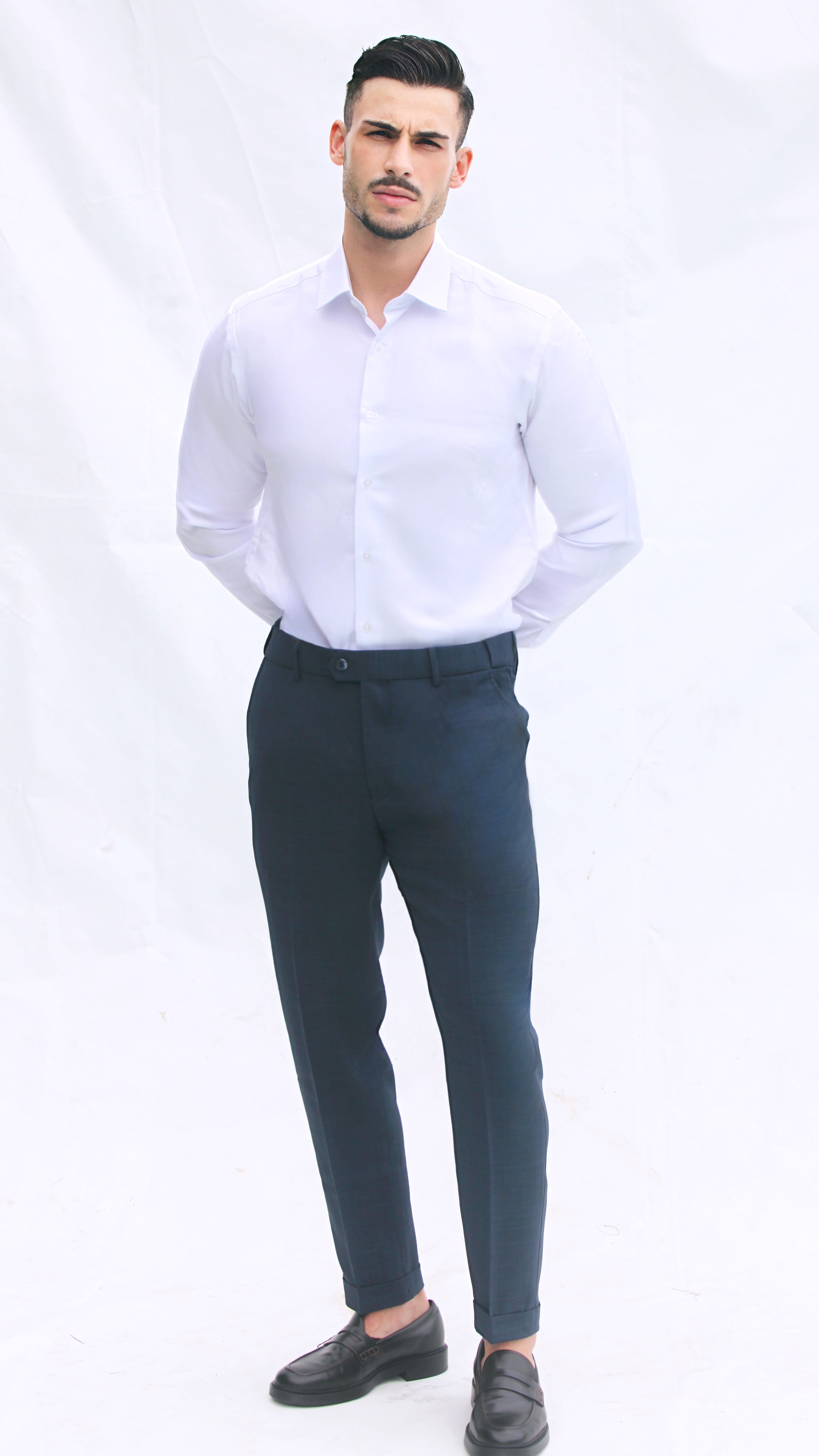Camisa Clássica de Algodão Premium